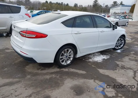 2020 Ford Fusion Se из США, поврежденный, VIN 3FA6P0H76LR128423